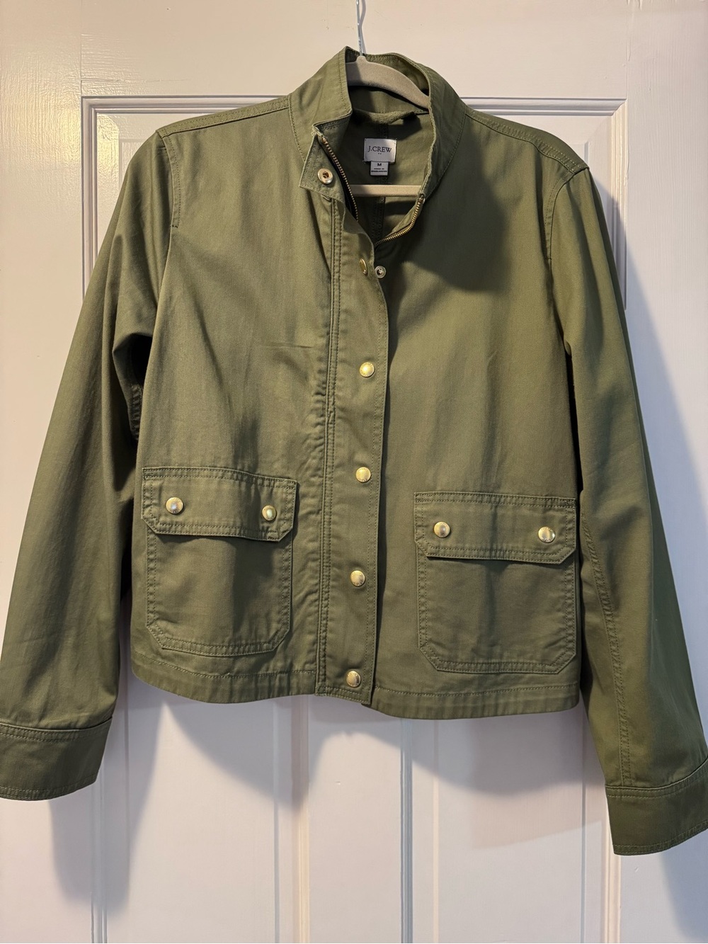 J CREW Olive Green Utility Jacket – Size Medium